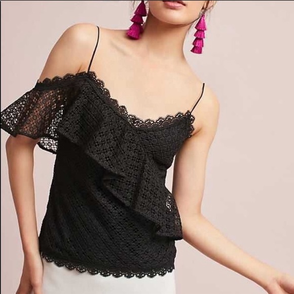 Anthropologie Amor Lace Top